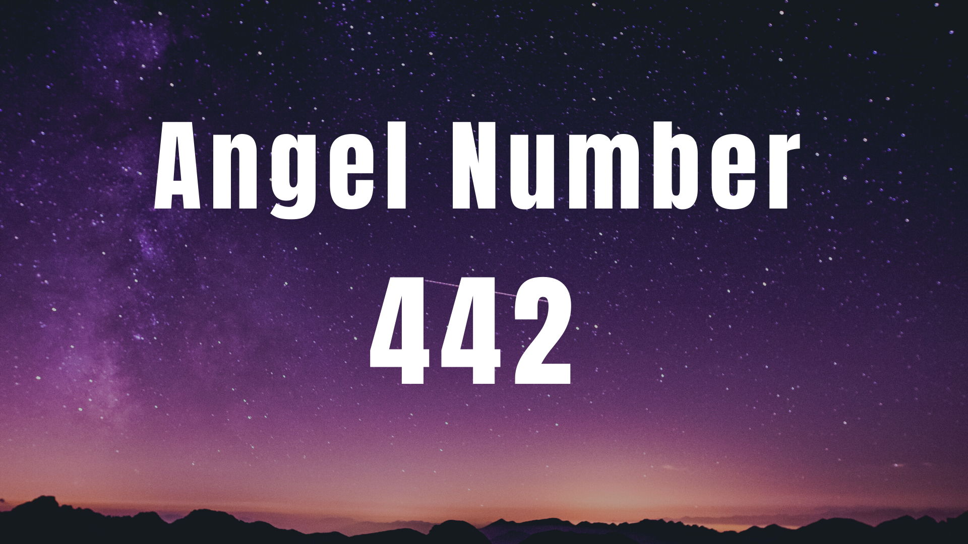 Angel Number 442